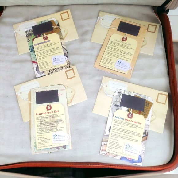 Gift Tag Friendship Magnetic Booklet with Envelope & Ribbon - Set of 4 #3 - Picture 8 of 9